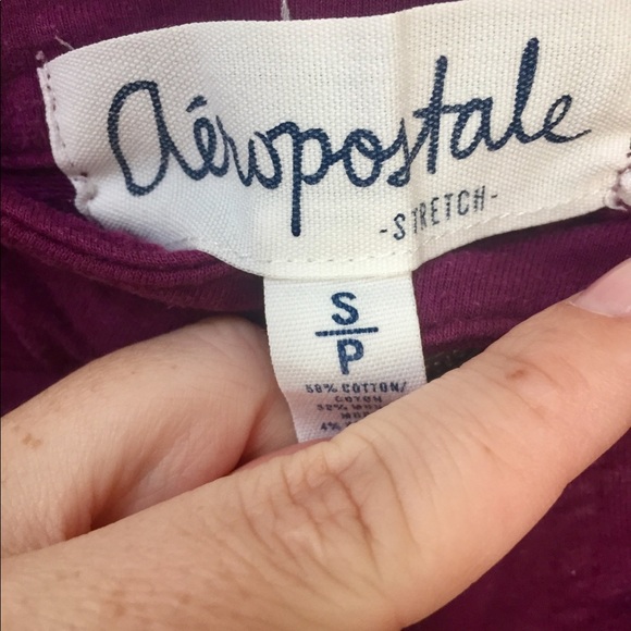 Maroon Aeropostale Jeggings! Size small - Picture 5 of 5